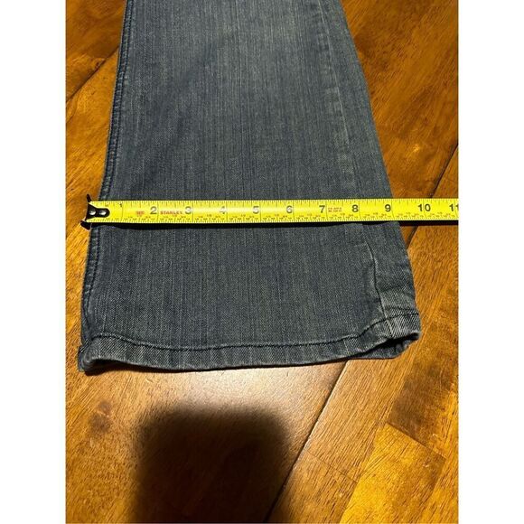 Vtg Y2K House of Dereon Beyoncé Womens Mid Rise Flare Embellished Jeans Size 7/8 - Picture 15 of 15